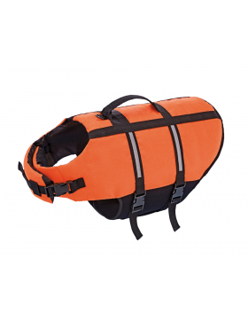 Nobby Hunde Schwimmhilfe 30 cm neon orange