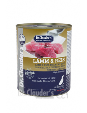 Dr. Clauder Selected Meat Lamm & Reis 800g