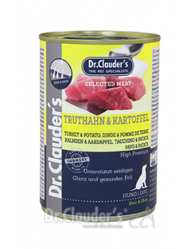Dr. Clauder Selected Meat Truthahn & Kartoffel 400g