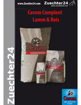 Cavom Compleet Lamm & Reis 20kg