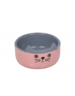 Nobby Keramik Napf "Cat Face" Ø 13,0 x 4,0 cm rosa
