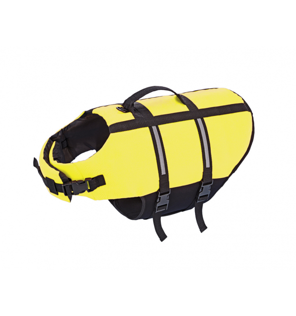 Nobby Hunde Schwimmhilfe 40 cm neon gelb