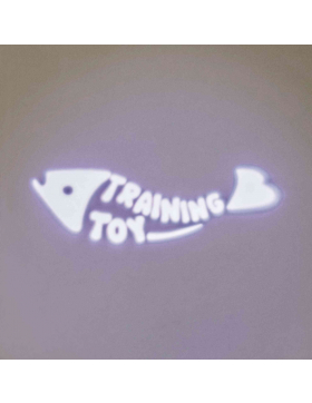 Trixie LED Pointer Catch the Light, Fisch, 8 cm, grau