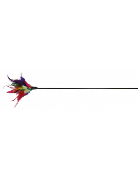 Trixie Spielstab Federn, Kunststoff, 50 cm