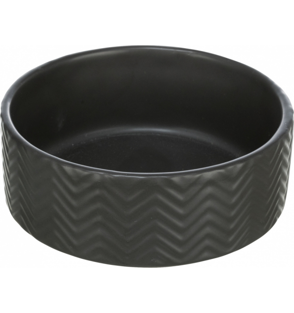 Trixie Napf, Keramik, 1,6 l/ø 20 cm, schwarz