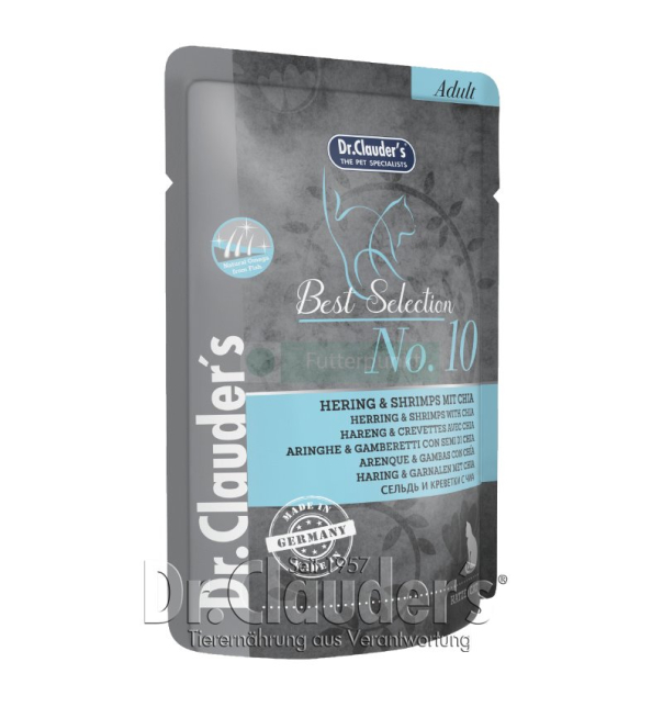 DC Best Selection No. 10 Hering & Shrimps + Chia  85g