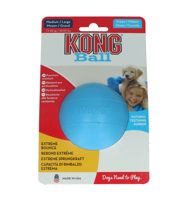 KONG Puppy Ball w/ Hole M/L