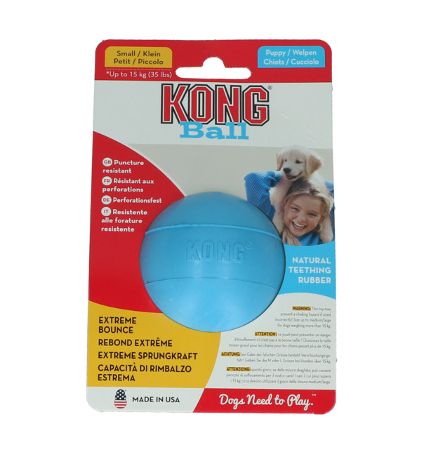 KONG Puppy Ball w/Hole Small