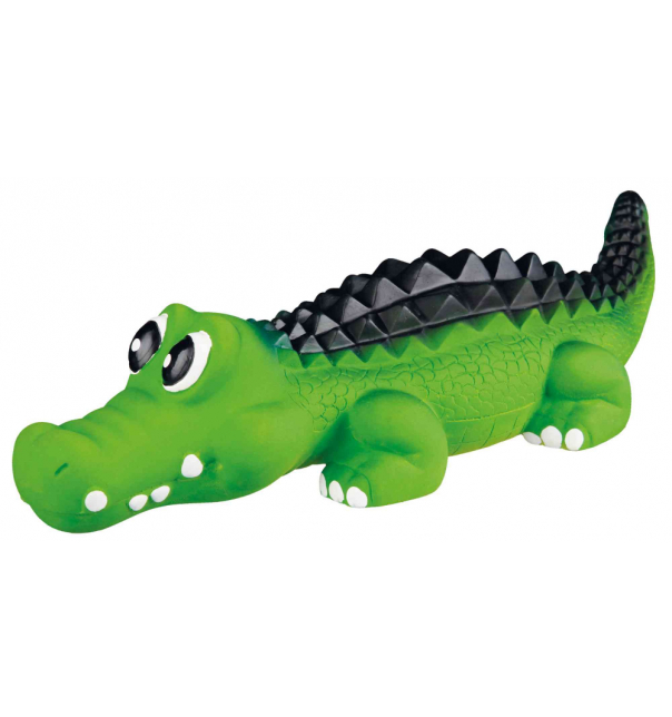 Trixie Hundespielzeug Krokodil Latex 33cm
