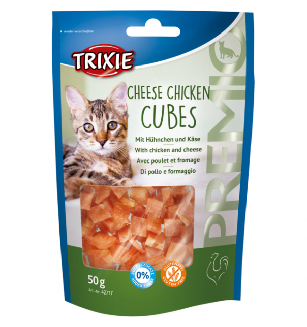 Trixie PREMIO Cheese Chicken Cubes