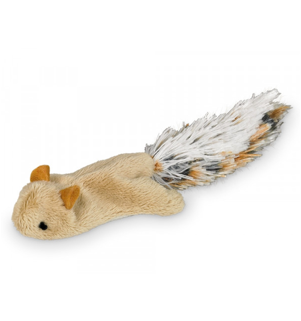 Nobby Plüsch Eichhörnchen mit catnip, 18 cm