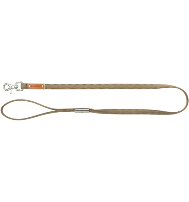 Trixie BE NORDIC Leine Leder XS-S 1,20m Sand