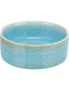 Trxie Napf, Keramik 0,9l/Ø16cm blau