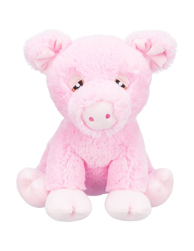 Trixie Schweinchen Edison Plüsch recycelt 24cm