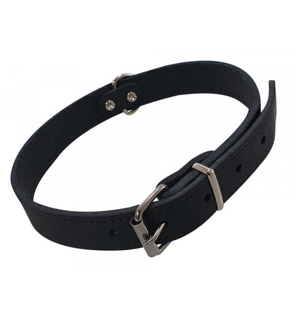 Nobby Lederhalsband "Tabil" L 60 cm (46-56 cm), 25 mm