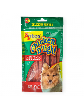 Antos Chicken D`light Sticks 100g
