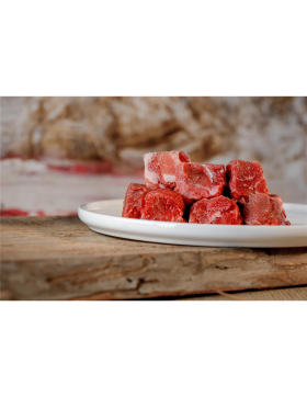 Barfgold Hirschfleisch, gewürfelt 500g