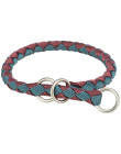 Trixie Cavo Zug-Stopp-Halsband, L: 47–55 cm/ø 18 mm, sangria/petrol