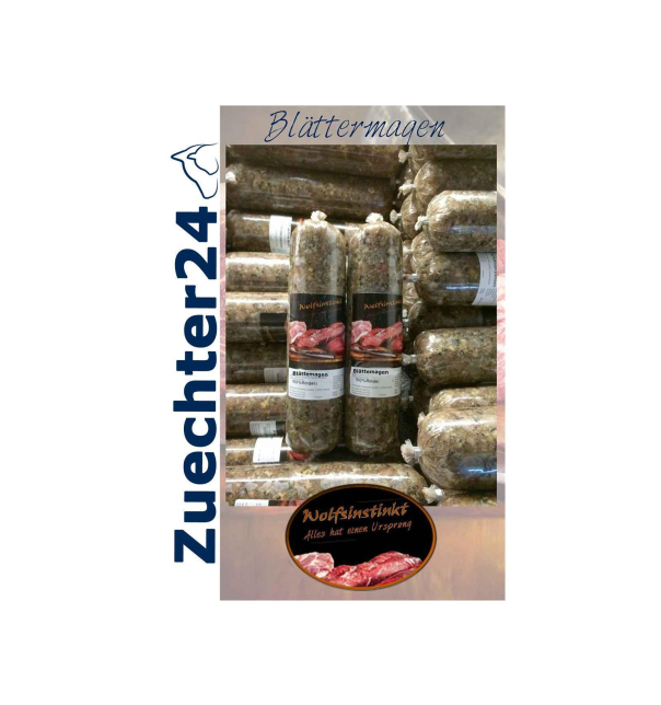 Wolfsinstinkt - Blättermagen (grob gewolft) 500g
