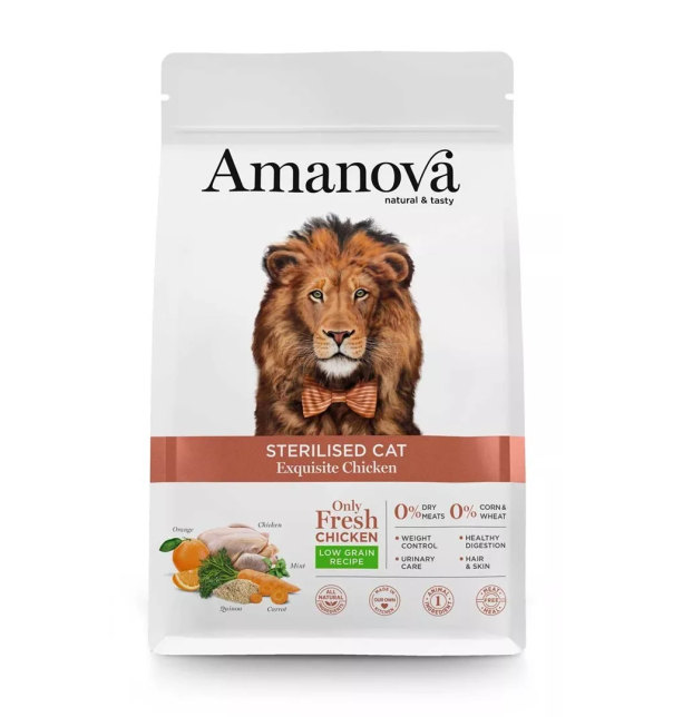 Amanova ADULT Katze "EXQUISITE" Hühnchen 1,5kg