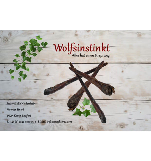 Wolfsinstinkt Pferdeziemer, ganz