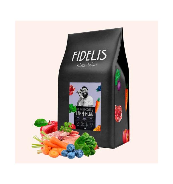 Fidelis Luftgetrocknetes Lamm-Menü 1000g