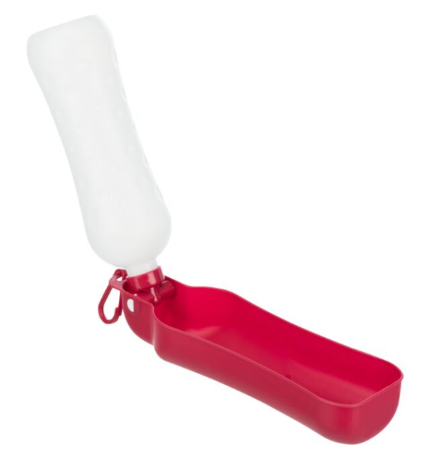 Trixie Flasche mit Trinknapf, Kunststoff, 0,5