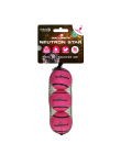 HAC Dog comets Neutron Star Tennisbal mit Quietscher S 3 Stk.
