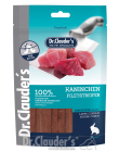 Kaninchenfiletstreifen 80g - Soft dried Strips (100% Fleisch)