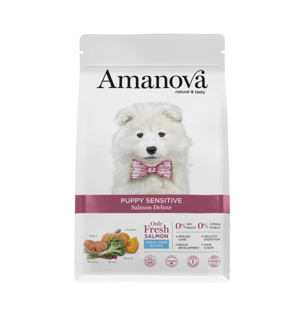 Amanova PUPPY SENSITIVE "DELUXE" Lachs