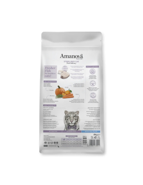 Amanova STERILISED Katze "DELICACY" Fisch