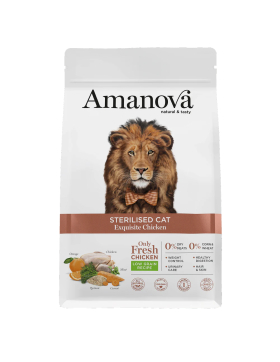 Amanova STERILISED Katze "EXQUISITE" Hühnchen