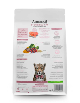 Amanova STERILISED Katze "DELUXE" Lachs