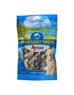 Antos Fish Dlight Twists (Kabeljau) 100 gr