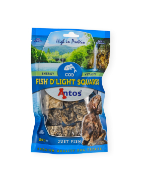 Antos Fish Dlight Squares (Kabeljauwürfel) 100 gr