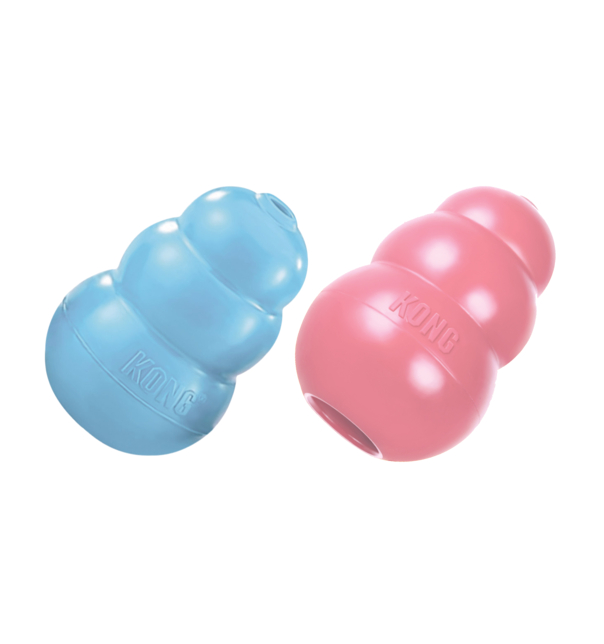 KONG Puppy S 7,6 cm Blau