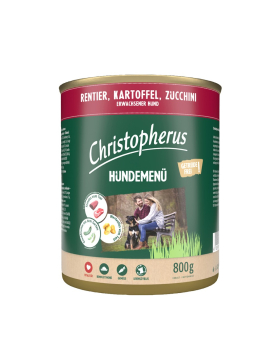 Christopherus Dose Menue Adult mit Rentier, Kartoffel,...