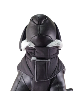 Nobby "Alva" Hundemantel schwarz
