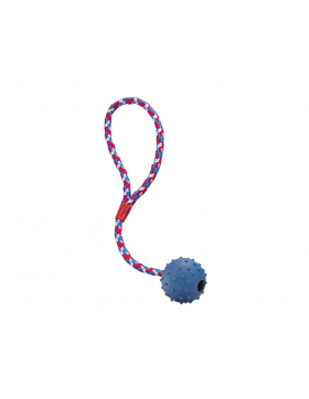 Nobby Rubber Line Ball mit Glocke und Seil  ? 5,0 cm