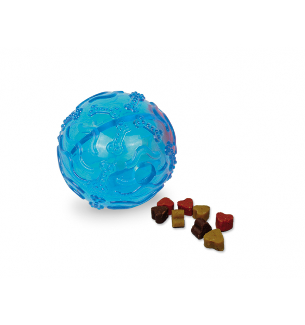 Nobby TPR Snack Ball 8 cm blau