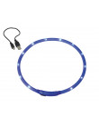 Nobby Leuchthalsband VISIBLE  Ø 10 mm; 70 cm blau