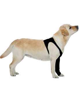 Schutzstrumpf Suitical - Recovery Sleeve Hund schwarz (S)