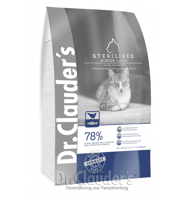 DC High Premium Katze - Sterilised  | Light | Senior 4kg