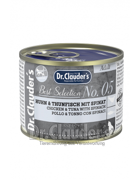 Best Selection No 5 Huhn & Thunfisch mit Spinat...