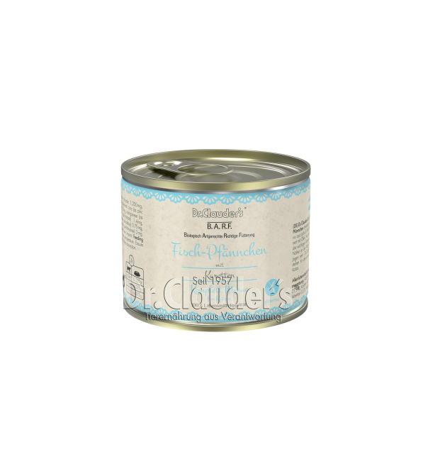 DC BARF Komplettmenue Fisch-Pfännchen 200g